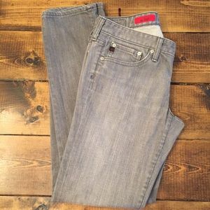 AG Adriano Goldschmied The Stilt Gray Skinny 28